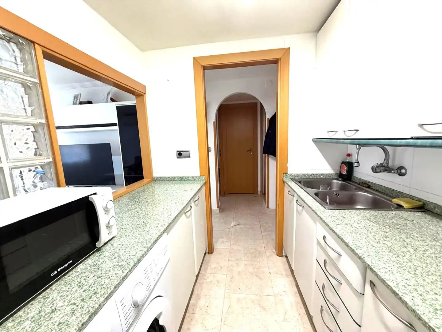 Cocina de Apartamento en venta en Salou con Aire acondicionado y Terraza