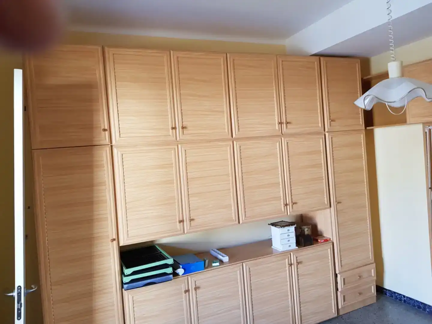 Schlafzimmer von Wohnung zur Miete in La Vall d'en Bas mit Privatgarten, Abstellraum und Möbliert