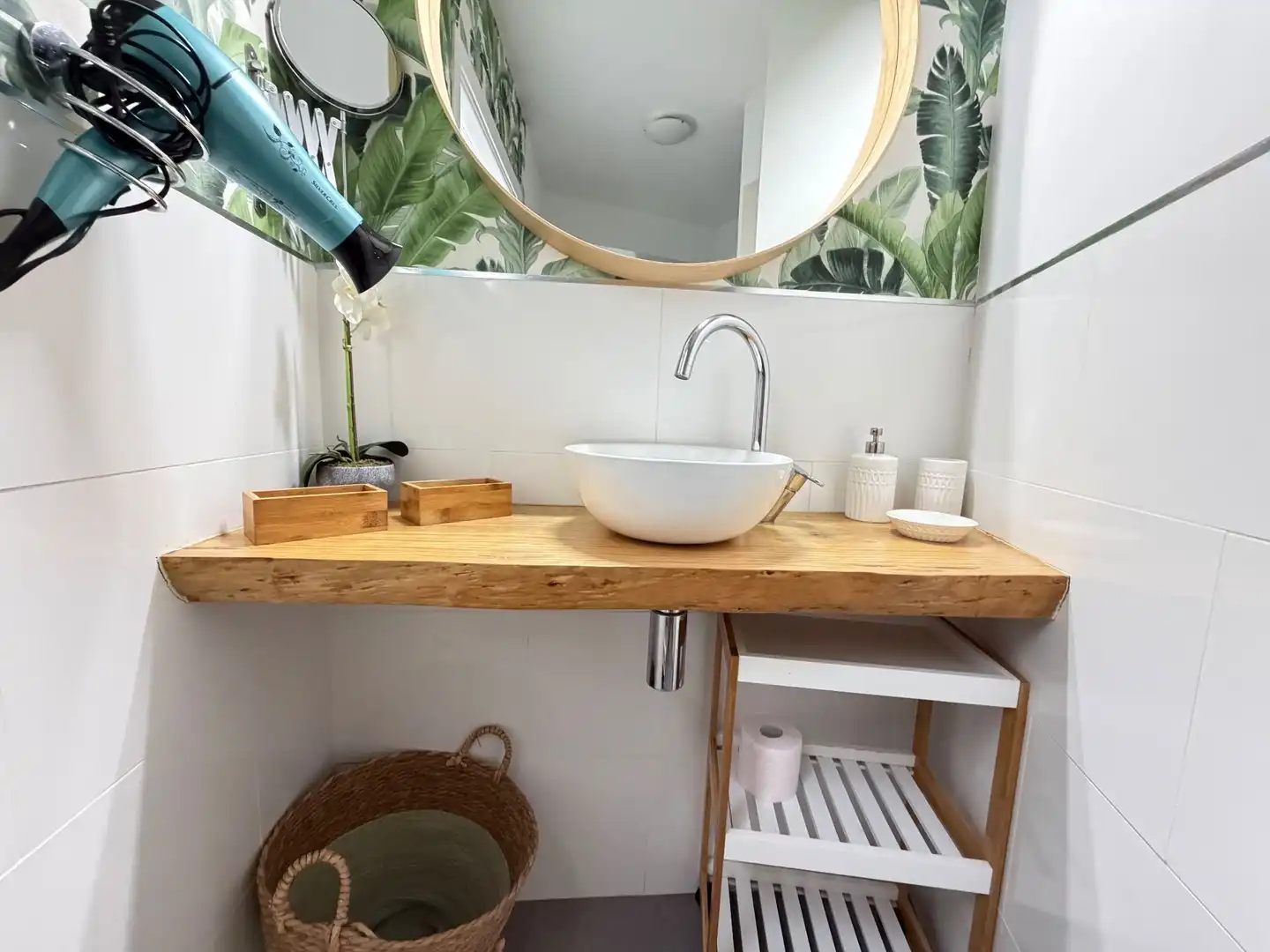 Badezimmer von Wohnung zur Miete in Puerto de la Cruz mit Terrasse und Haustiere erlaubt