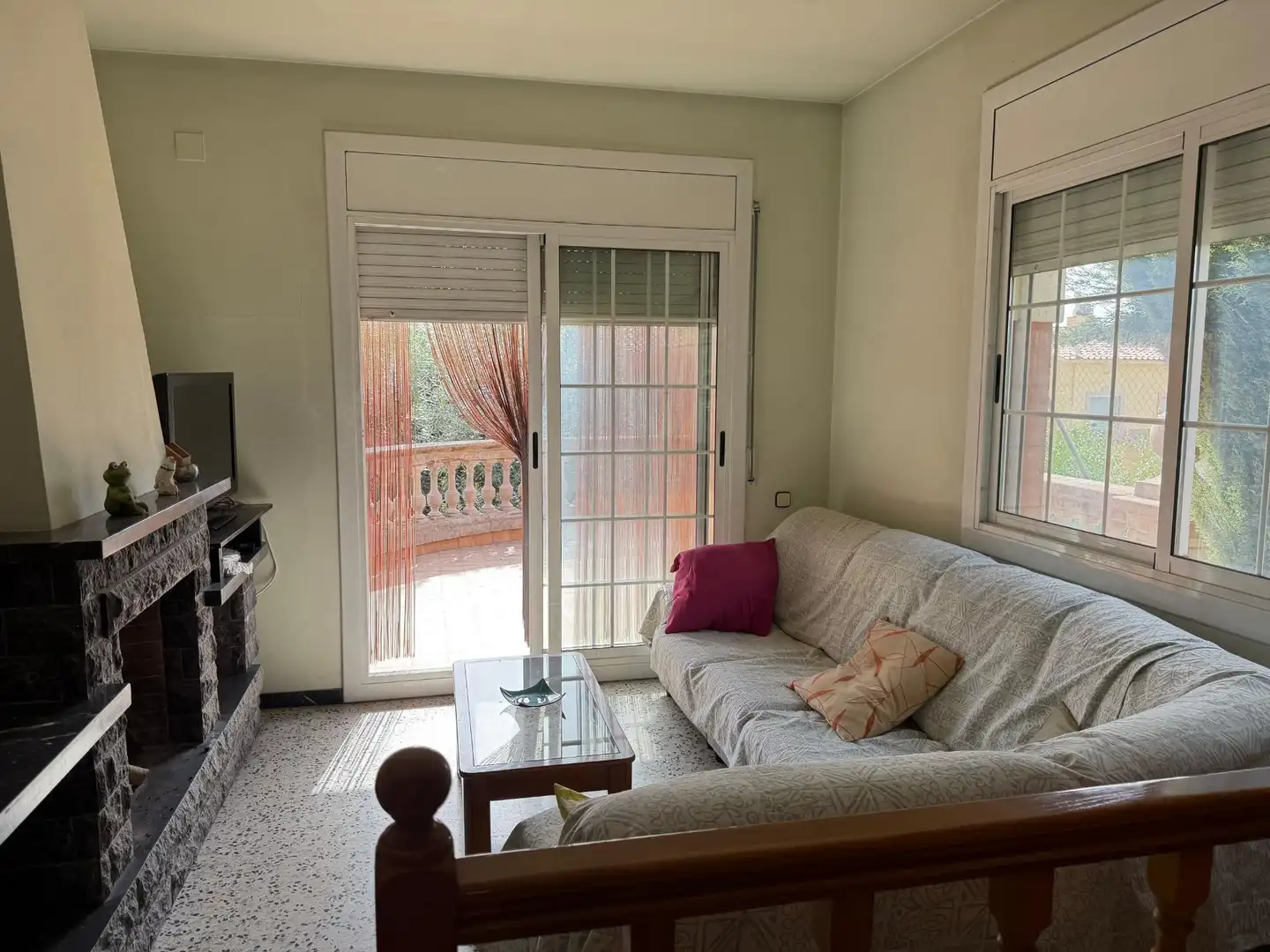 Sala de estar de Casa o chalet en venta en Lliçà de Vall con Calefacción y Terraza