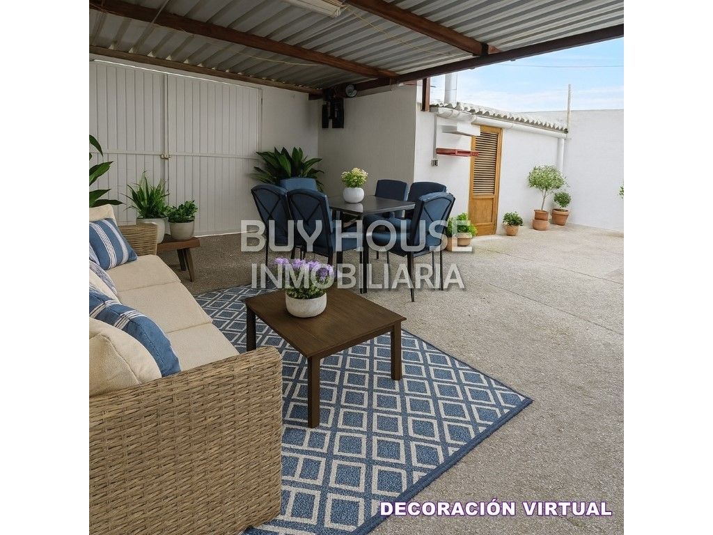 Terrassa de Casa o xalet en venda en Bargas