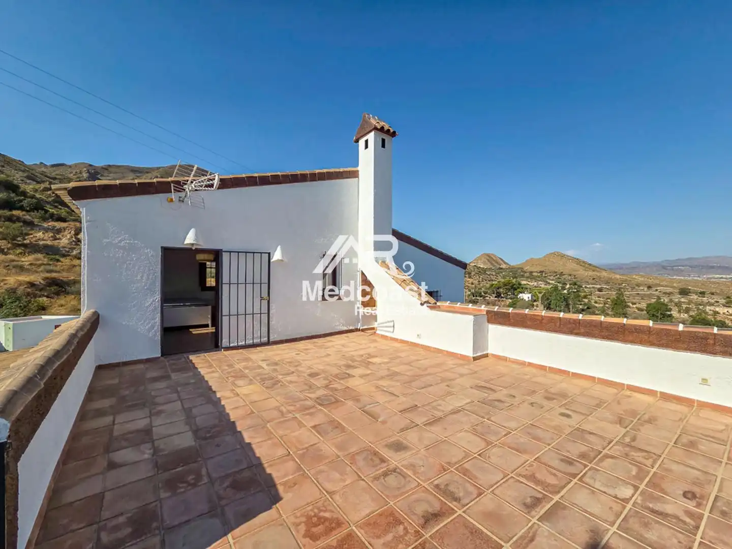 Terrassa de Casa o xalet en venda en Mojácar Pueblo