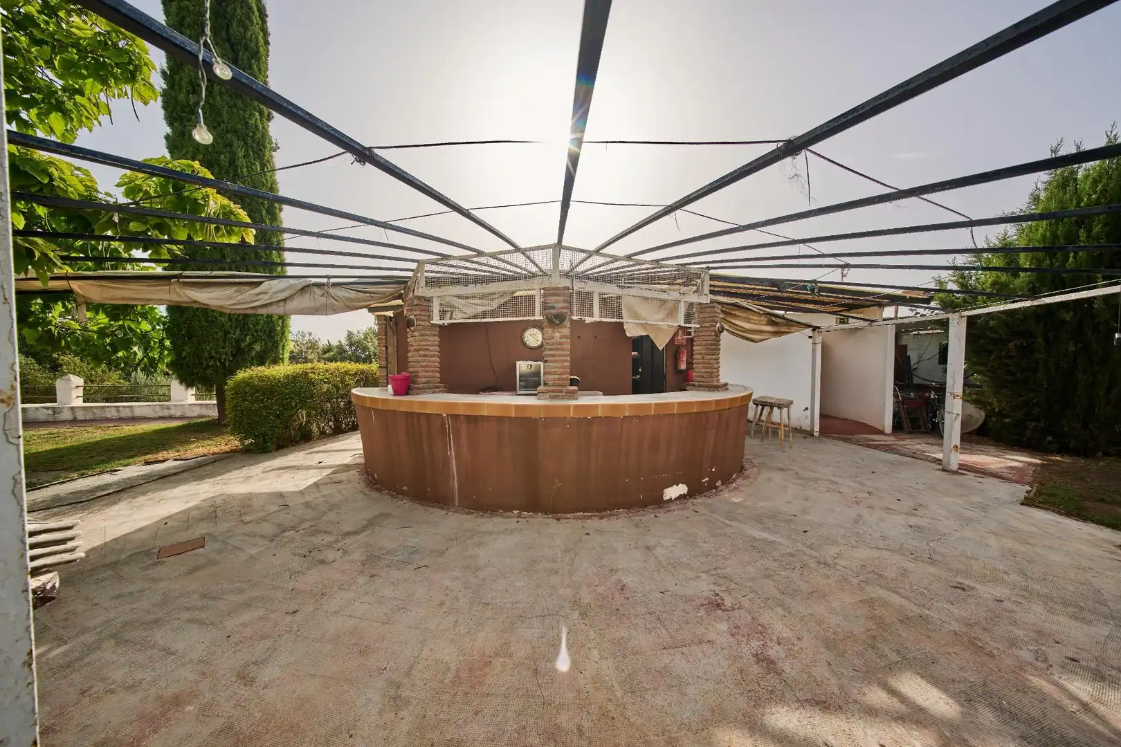 Terraza de Finca rústica en venta en Villa de Otura con Jardín privado, Terraza y Piscina