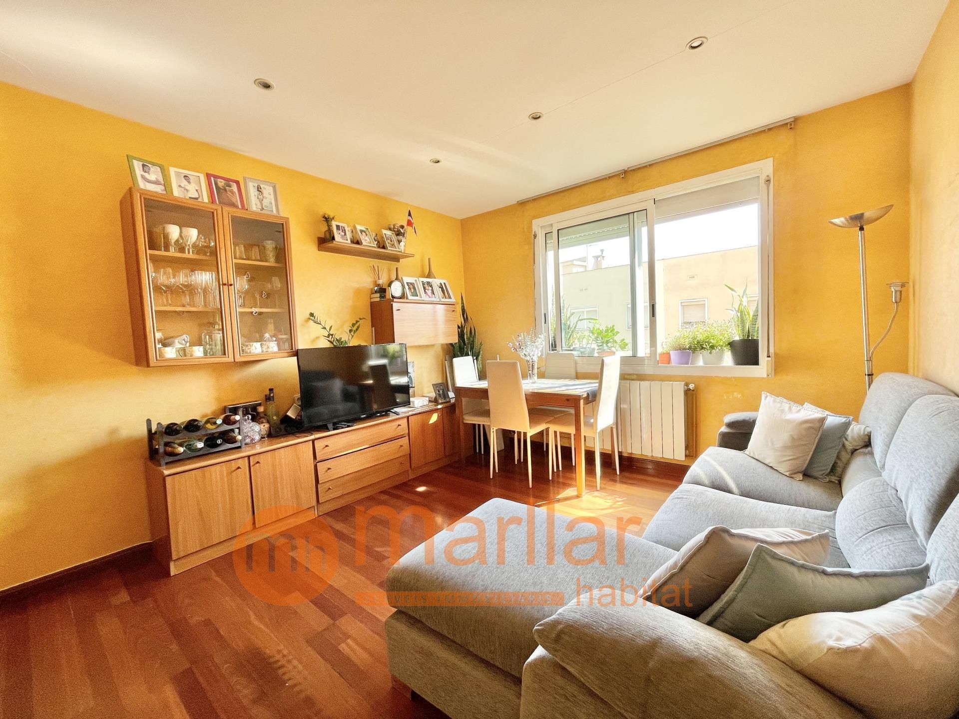 Living room of Flat for sale in  Barcelona Capital  with Heating