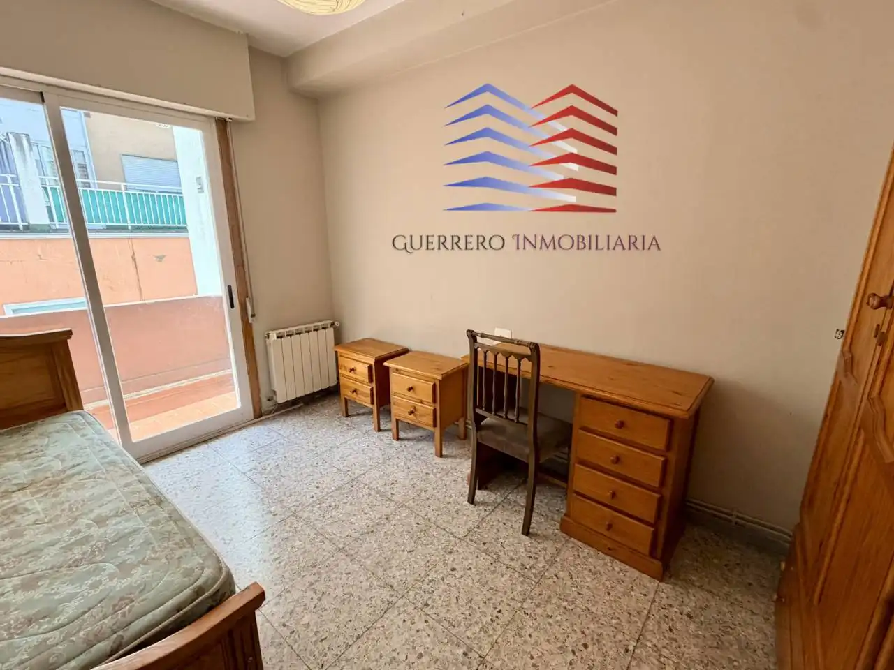 Schlafzimmer von Wohnung zur Miete in Ourense Capital  mit Heizung, Möbliert und Balkon