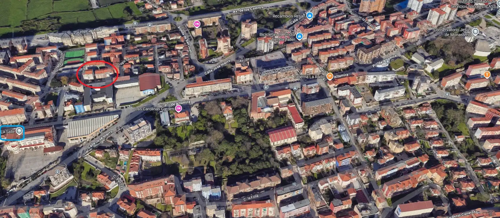 Exterior view of Flat for sale in Santander