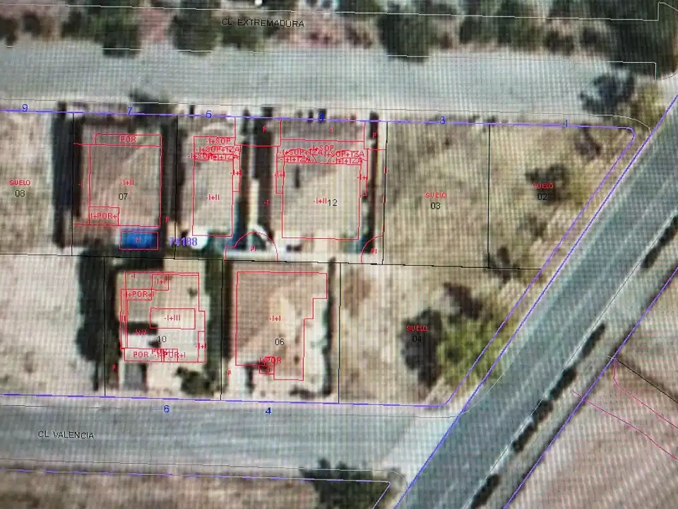 Wohnbaugrundstück zum Verkauf in Calle Extremadura 1