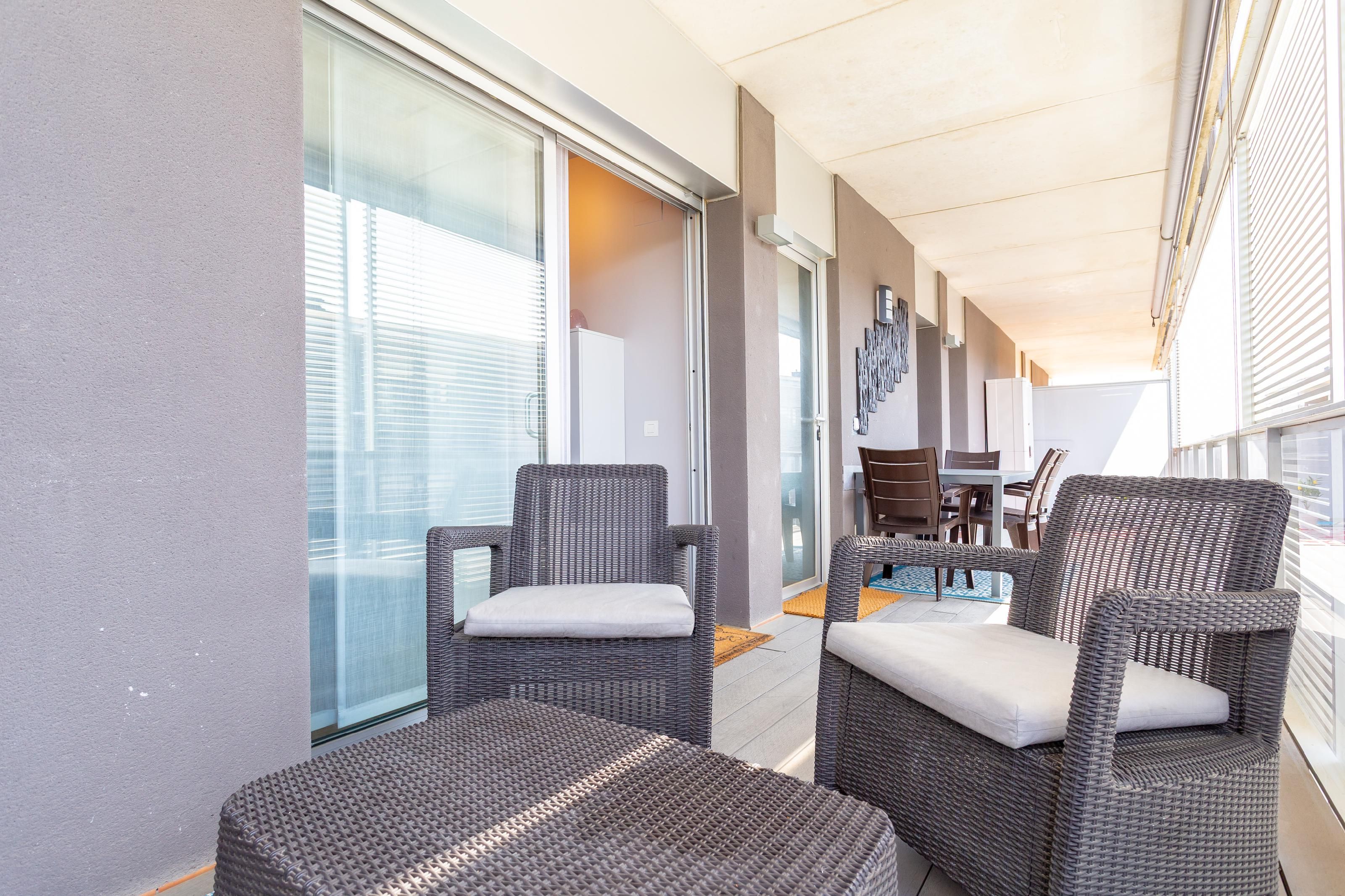 Terrassa de Apartament en venda en Salou amb Aire condicionat, Calefacció i Jardí privat