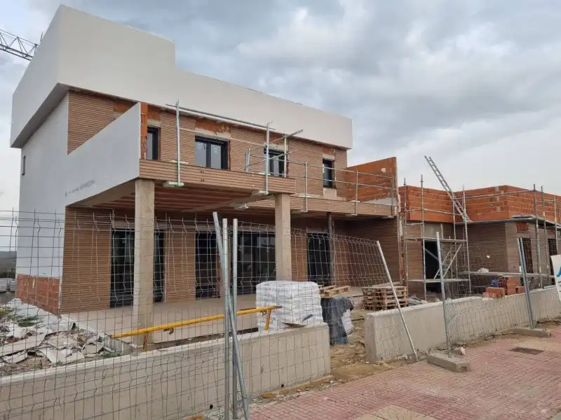 Exterior view of Houses for sale in Carcaboso  with Air Conditioner, Heating and Terrace