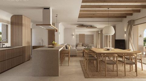 Villa de estilo rústico en una sola planta con 3 dormitorios y vistas al mar en Benissa, imatge 4