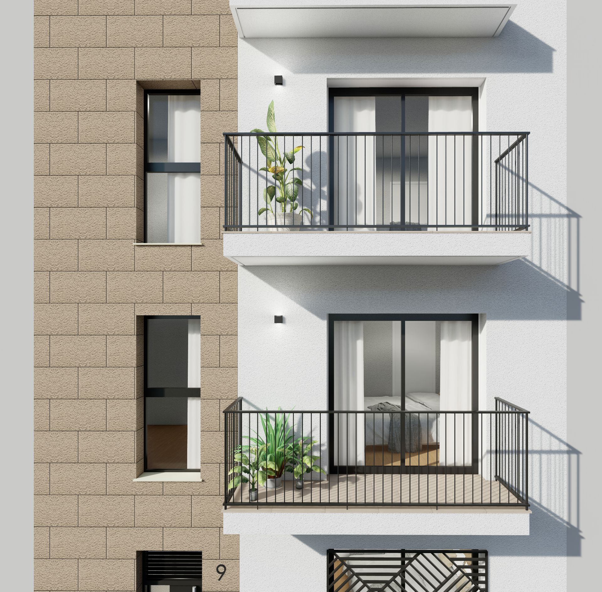 Balcony of Attic for sale in Sitges  with Heating