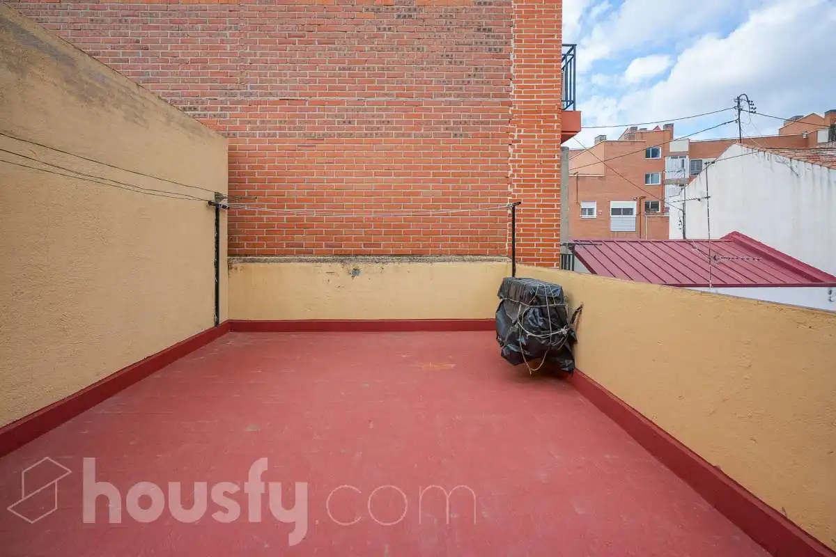 Terrasse von Wohnung zum Verkauf in Madrid mit Klimaanlage, Heizung und Parkett