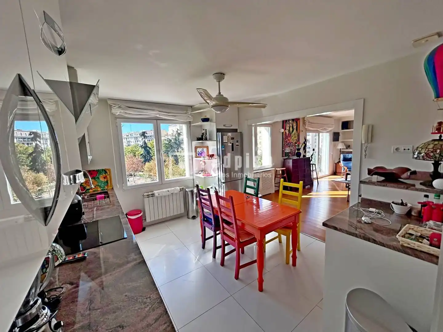 Comedor de Piso en venta en Madrid con Calefacción y Terraza