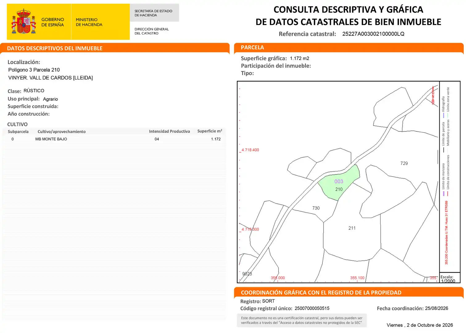 Terreny rústic en venda a Vall de Cardós, imagen 5
