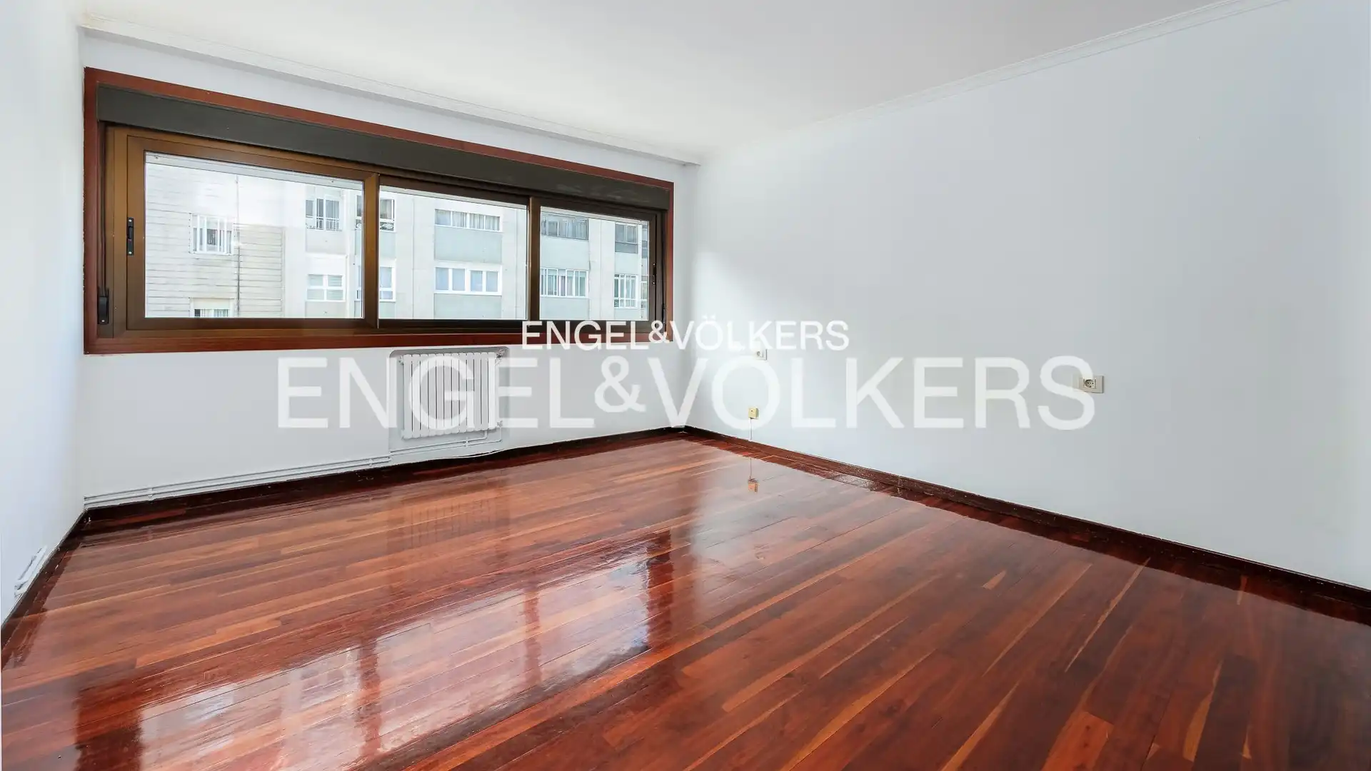 Wohnzimmer von Wohnungen zum Verkauf in Vigo  mit Heizung, Parkett und Terrasse
