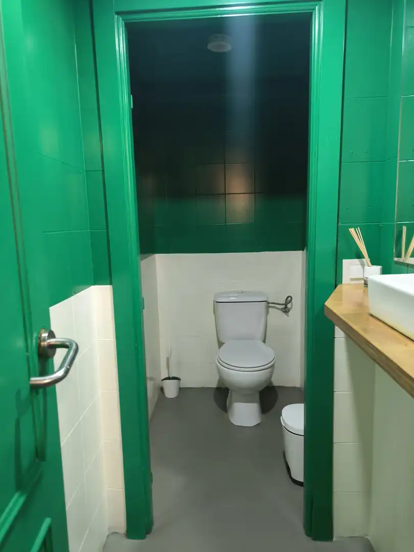 Baño de Local de alquiler en Chamartín
