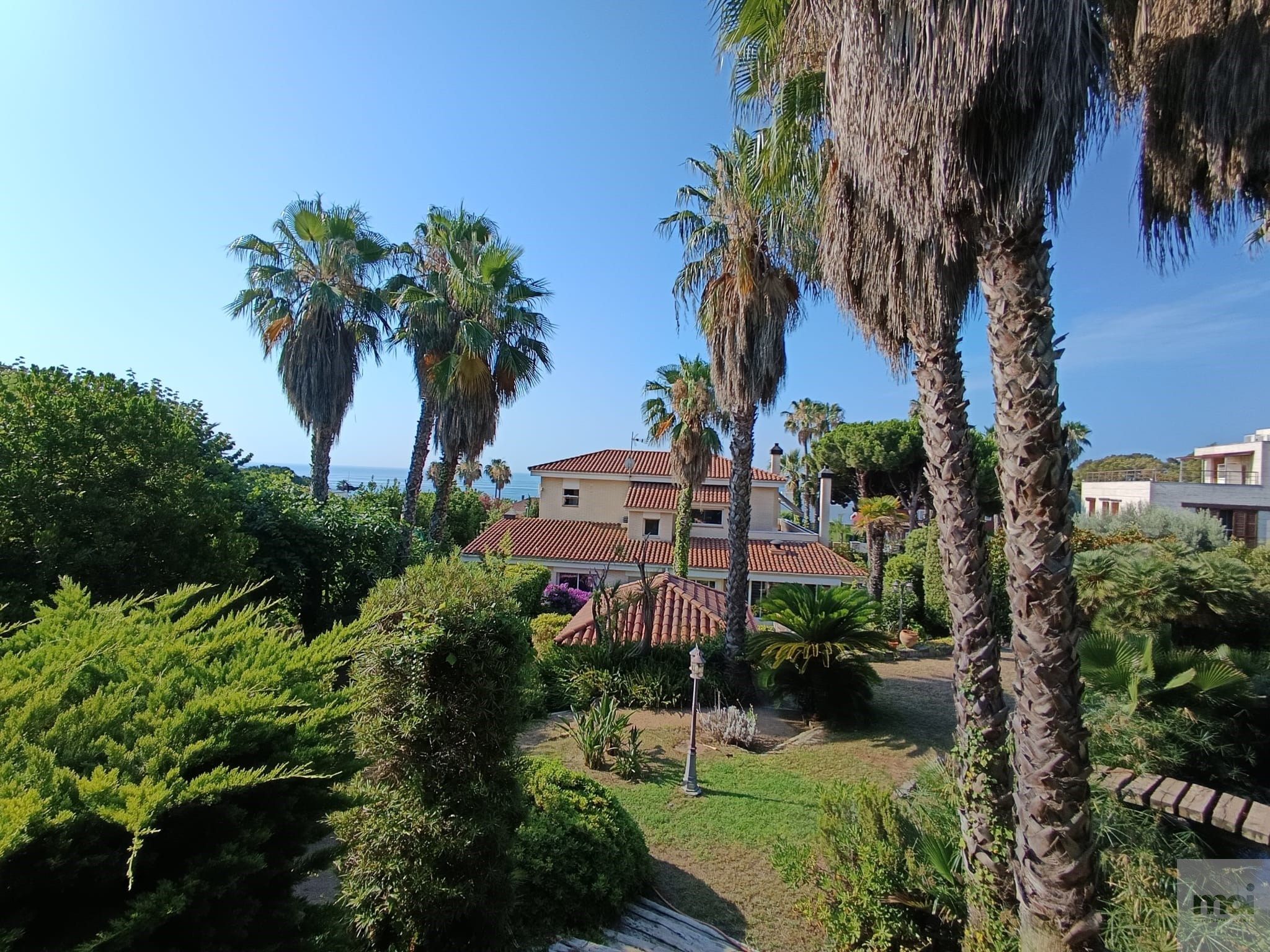 Garden of Single-family semi-detached for sale in Alella  with Air Conditioner, Heating and Terrace