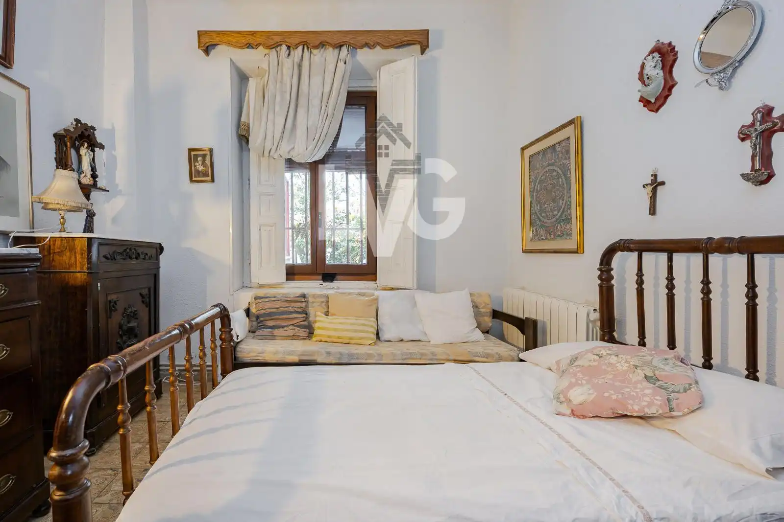 Schlafzimmer von Haus oder Chalet zum Verkauf in Valdetorres de Jarama mit Heizung, Privatgarten und Terrasse