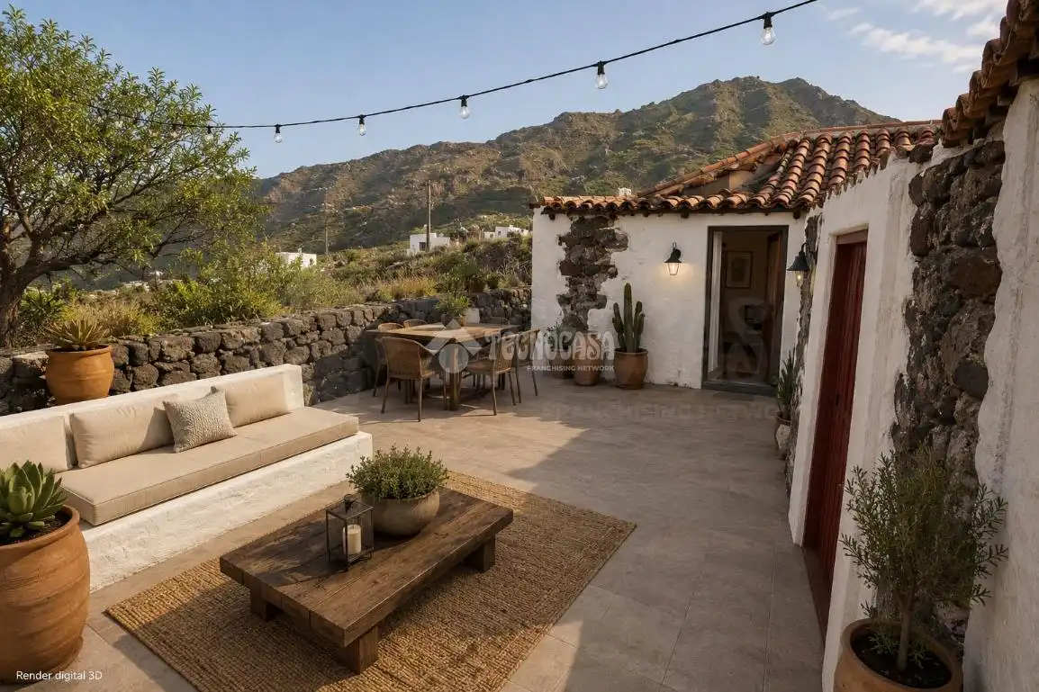 Terrassa de Finca rústica en venda en Santiago del Teide