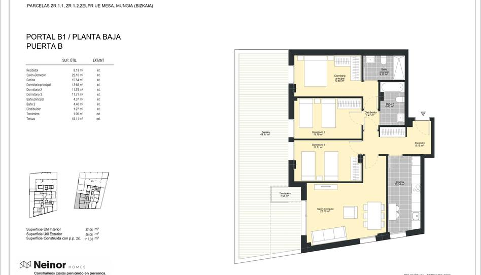 Photo 1 from new construction home in Flat for sale in   Calle Lauaxeta Olerkari, Mungia, Bizkaia