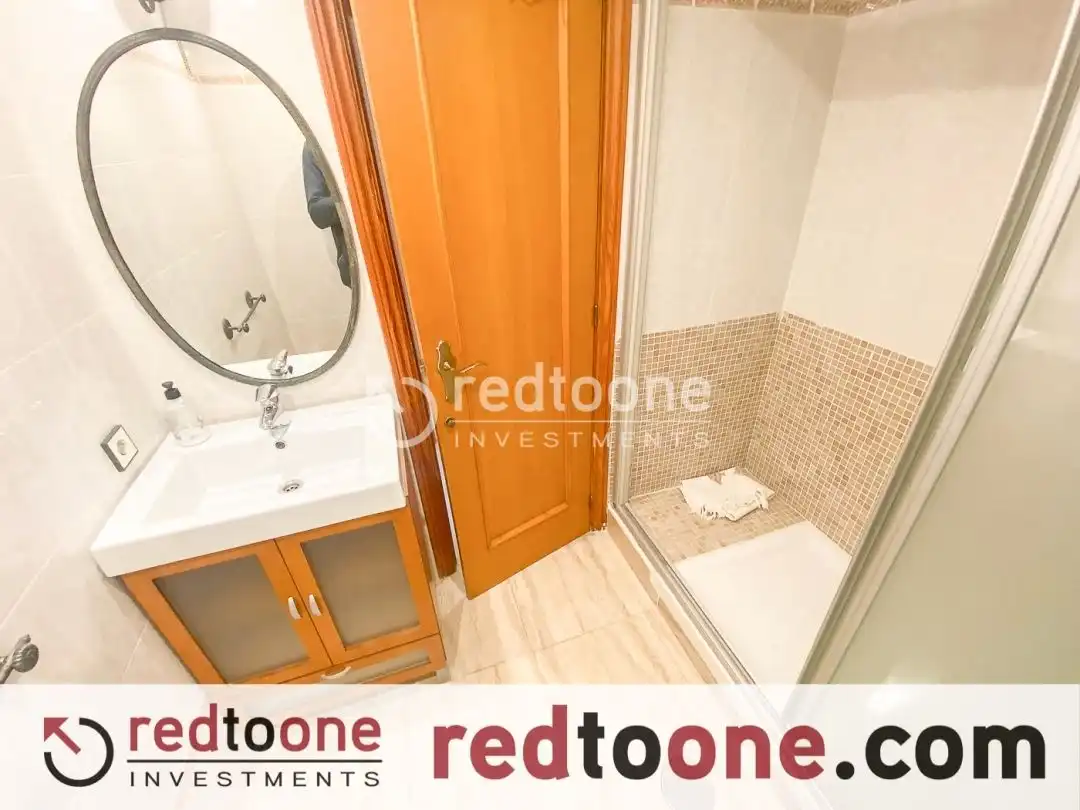 Baño de Piso de alquiler en Alicante / Alacant con Aire acondicionado, Terraza y Horno