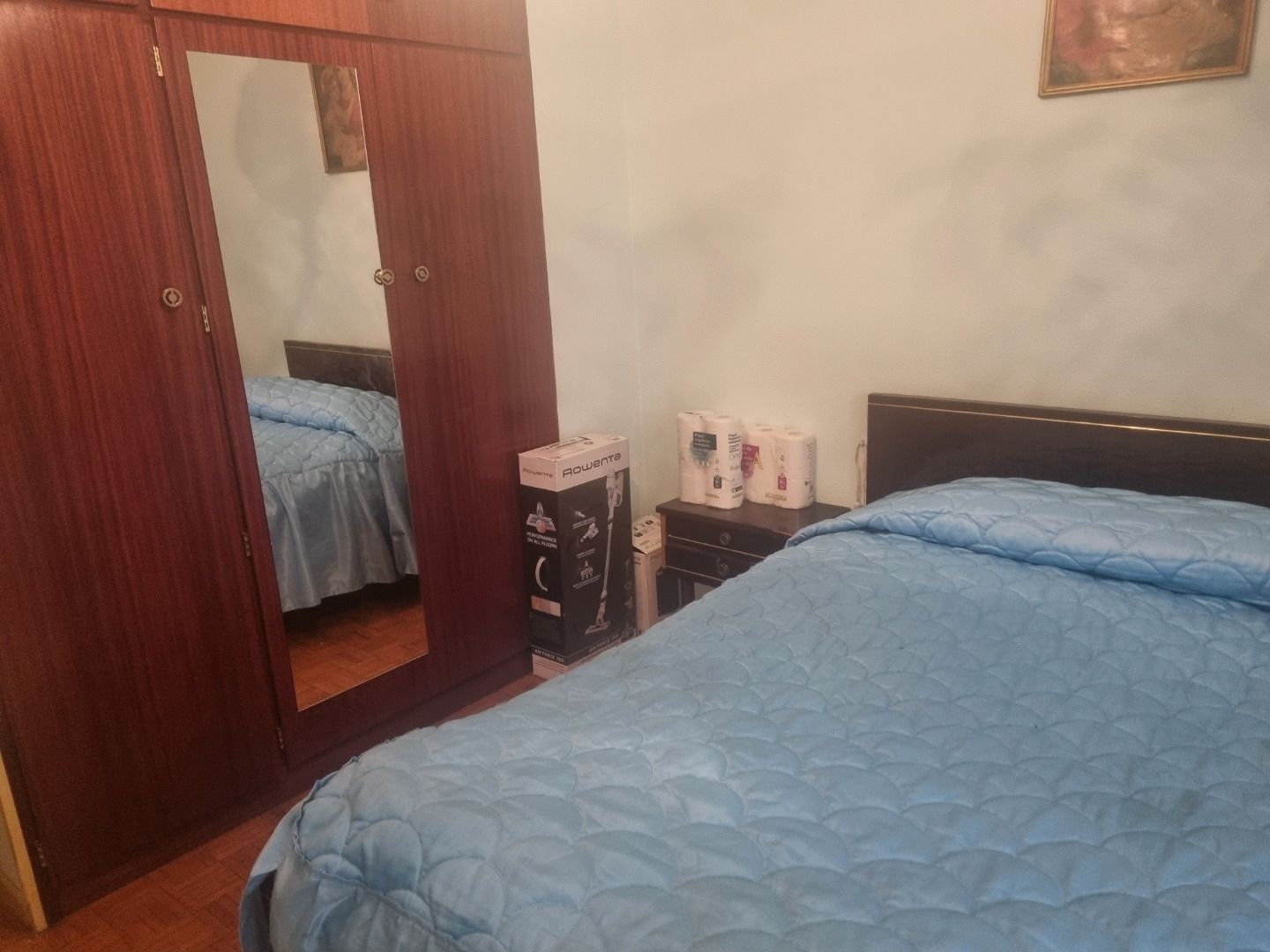 Bedroom of Flat for sale in Burgos Capital  with Heating, Parquet flooring and Furnished