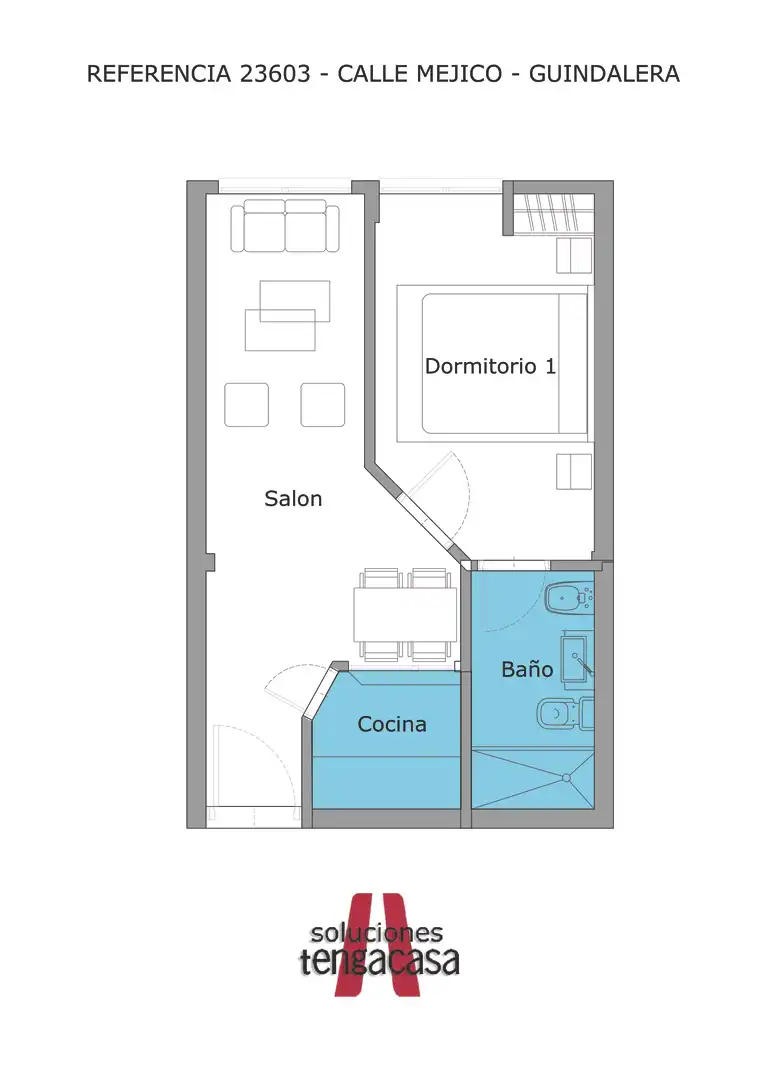 Apartament de lloguer a Calle de Méjico, Guindalera
