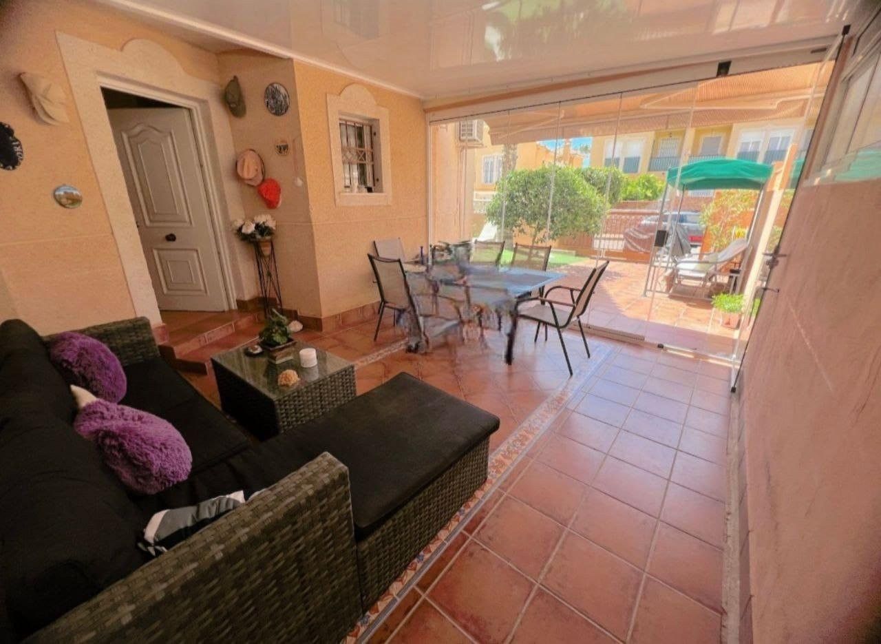 Terrace of Country house for sale in Mazarrón  with Air Conditioner, Private garden and Furnished