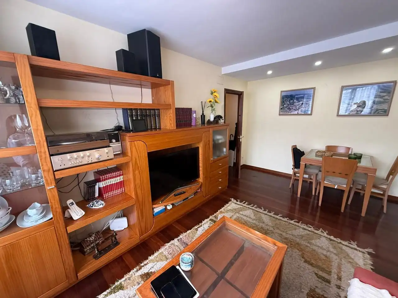 Living room of Flat for sale in Castro-Urdiales  with Heating, Furnished and Community pool