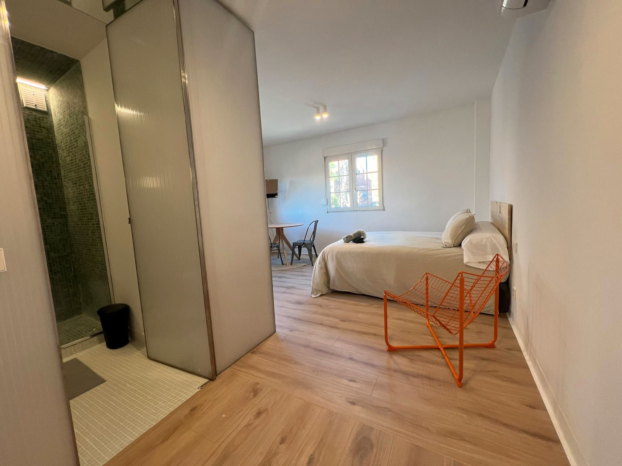 Bedroom of House or chalet to rent in  Madrid Capital  with Air Conditioner, Heating and Private garden