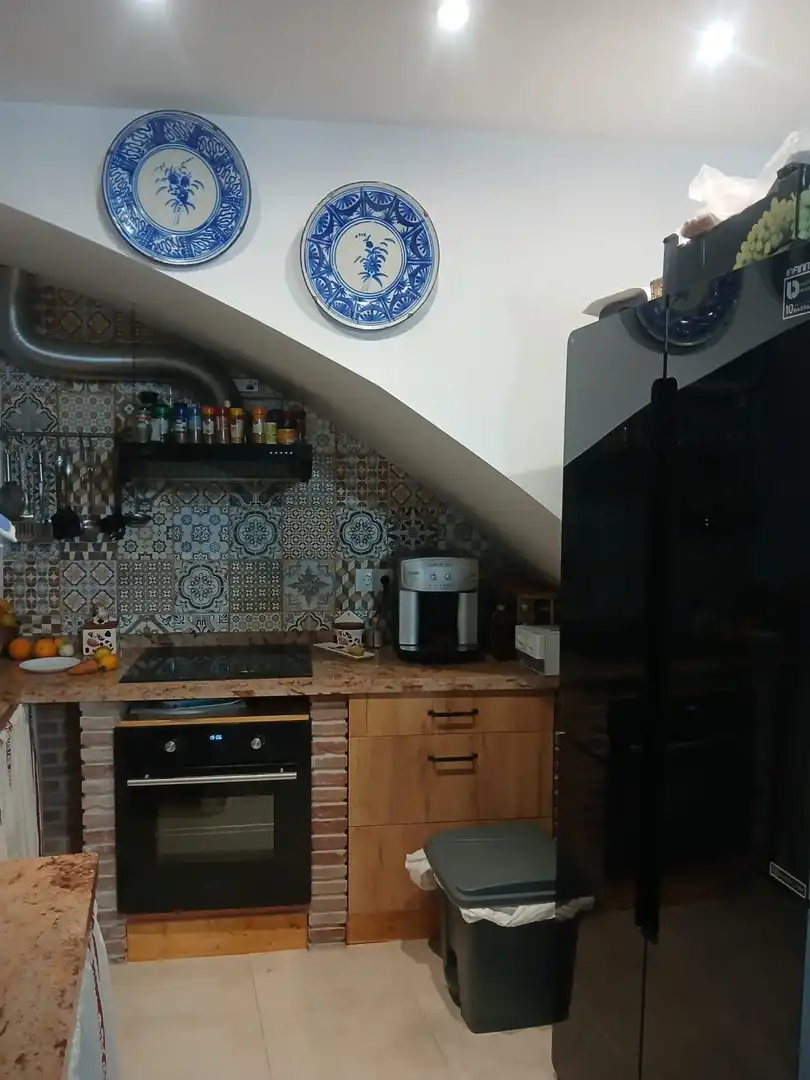 Cocina de Casa adosada en venta en Torrox con Terraza