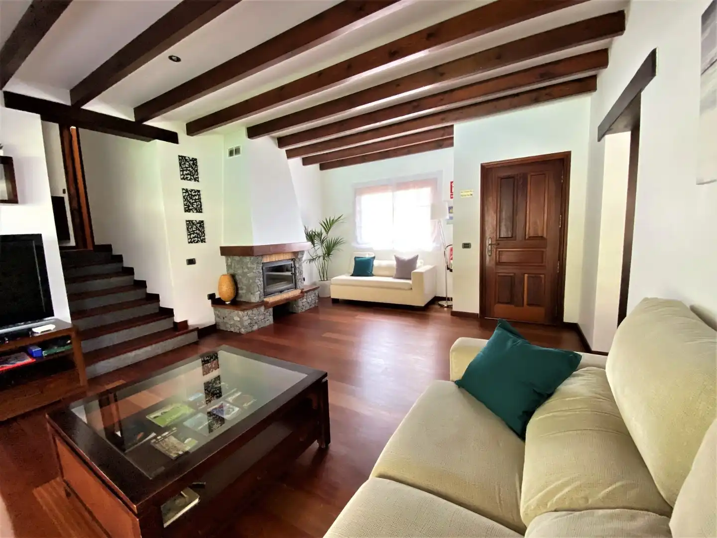 Living room of Houses for sale in Frontera  with Air Conditioner, Parquet flooring and Terrace