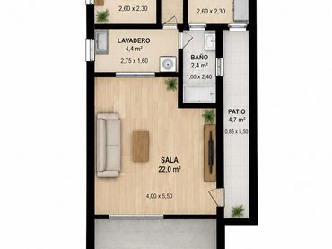 Erdgeschosswohnung mit Aufzug zum Verkauf in La Florida - Les Planes