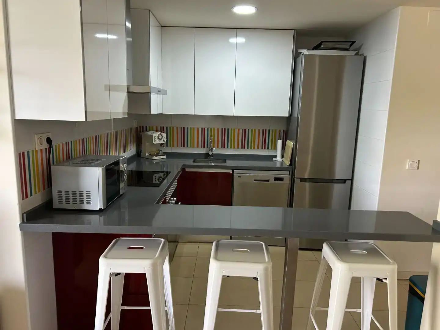 Cuina de Apartament de lloguer en Torre de la Horadada