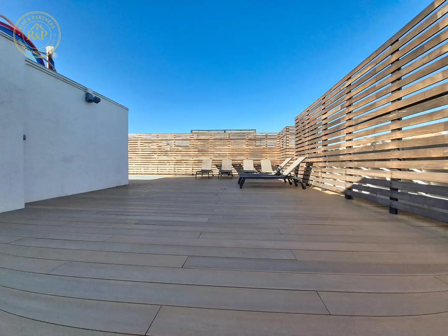 Terrace of Flat for sale in Barcelona  with Heating, Storage room and Swimming Pool