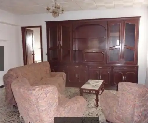 Sala d'estar de Pis de lloguer en Santiago de Compostela  amb Moblat