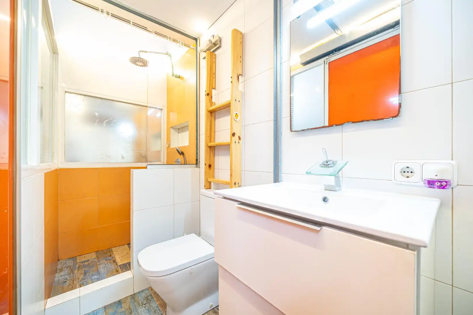 Badezimmer von Loft zum Verkauf in  Palma de Mallorca mit Heizung und Möbliert
