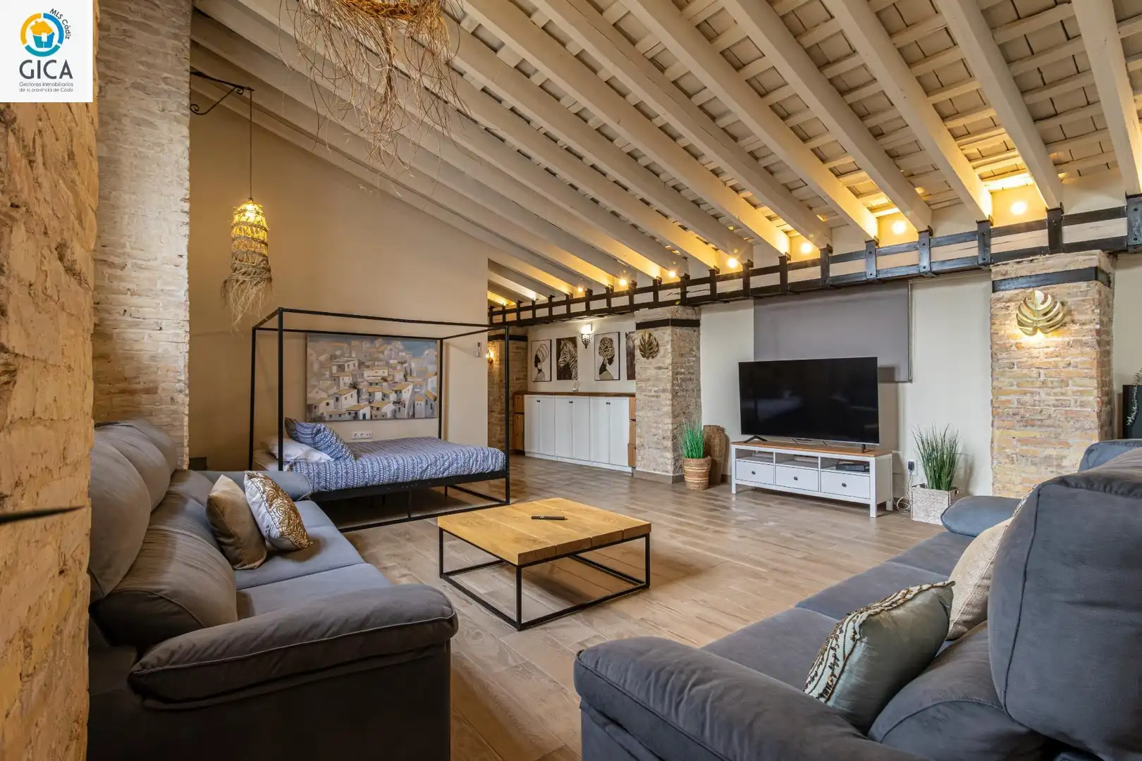Sala de estar de Casa o chalet en venta en Jerez de la Frontera con Aire acondicionado, Calefacción y Trastero