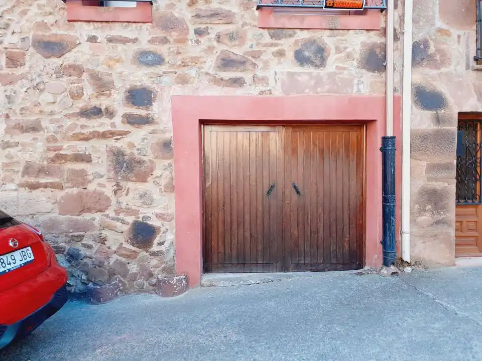Vista exterior de Casa o xalet en venda en Valgañón amb Calefacció i Traster