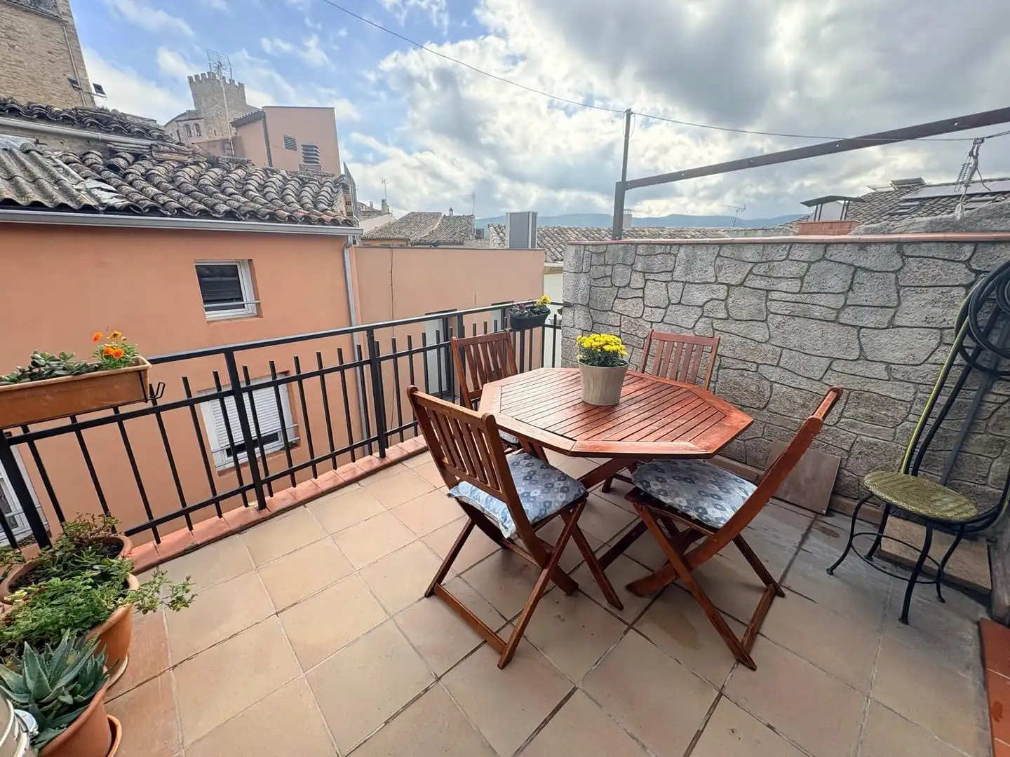 Terrassa de Casa o xalet en venda en Sant Martí de Tous amb Calefacció, Terrassa i Balcó