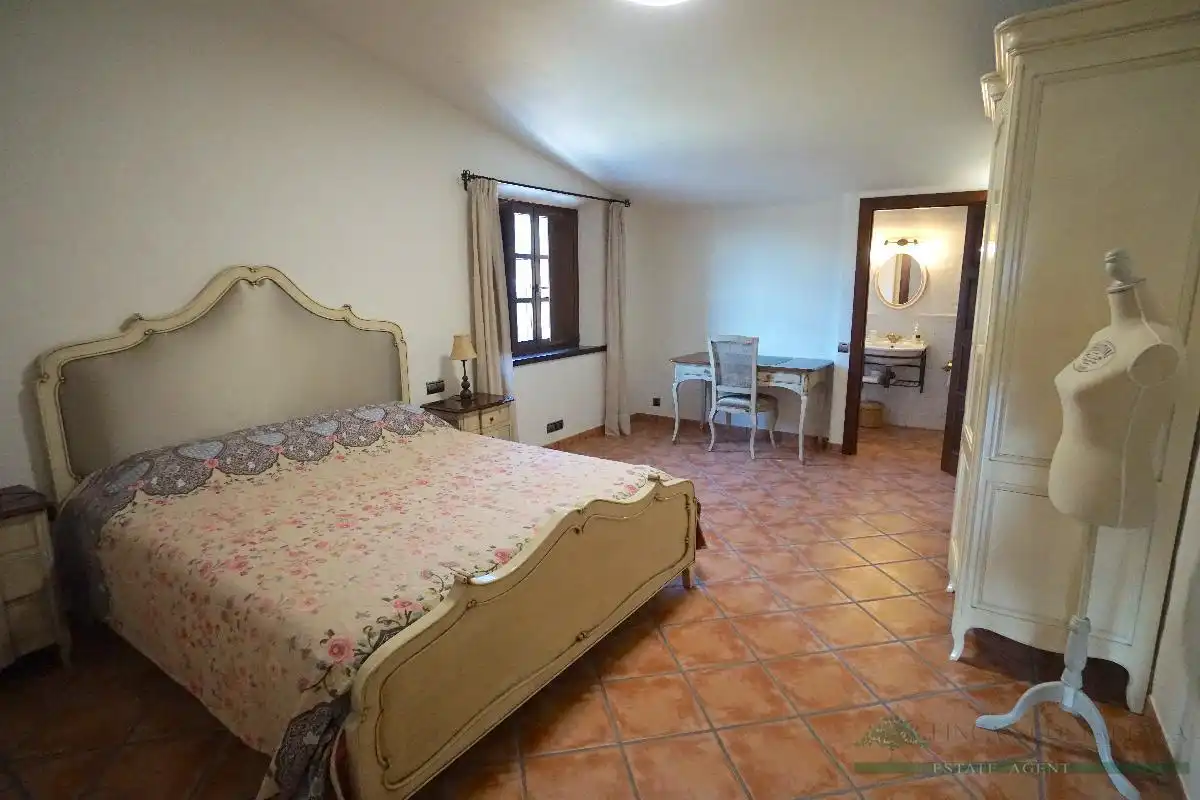 Bedroom of Country homes for sale in Castell d'Aro, Platja d'Aro i s'Agaró  with Air Conditioner, Heating and Terrace