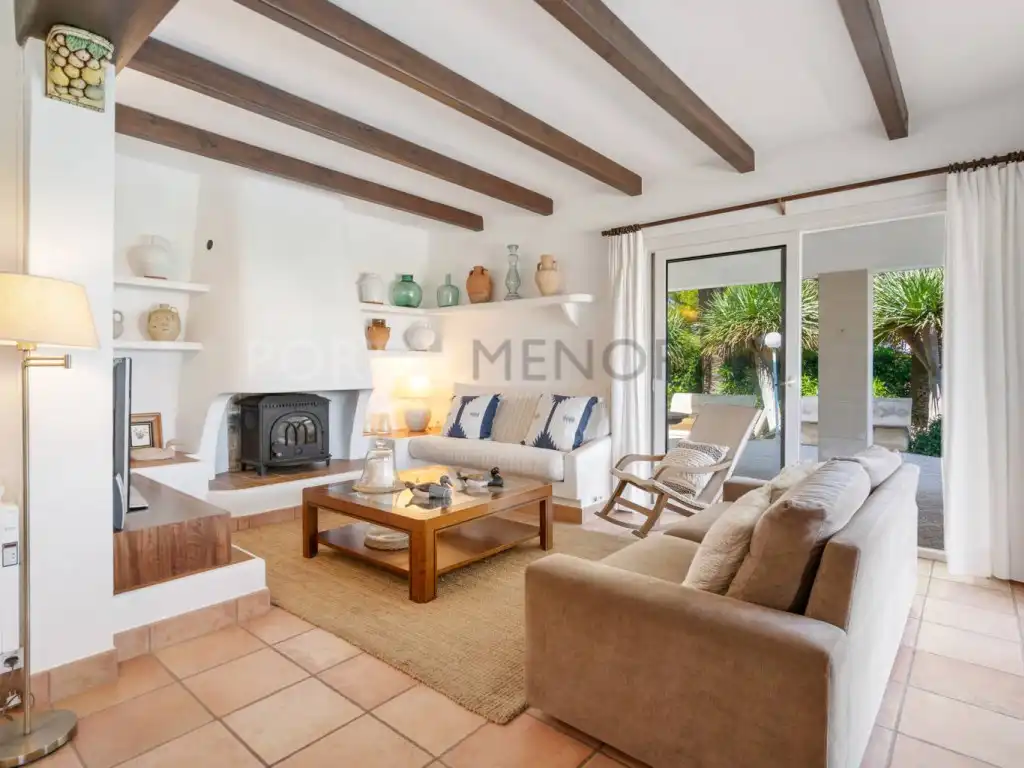 Sala d'estar de Casa o xalet en venda en Ciutadella de Menorca