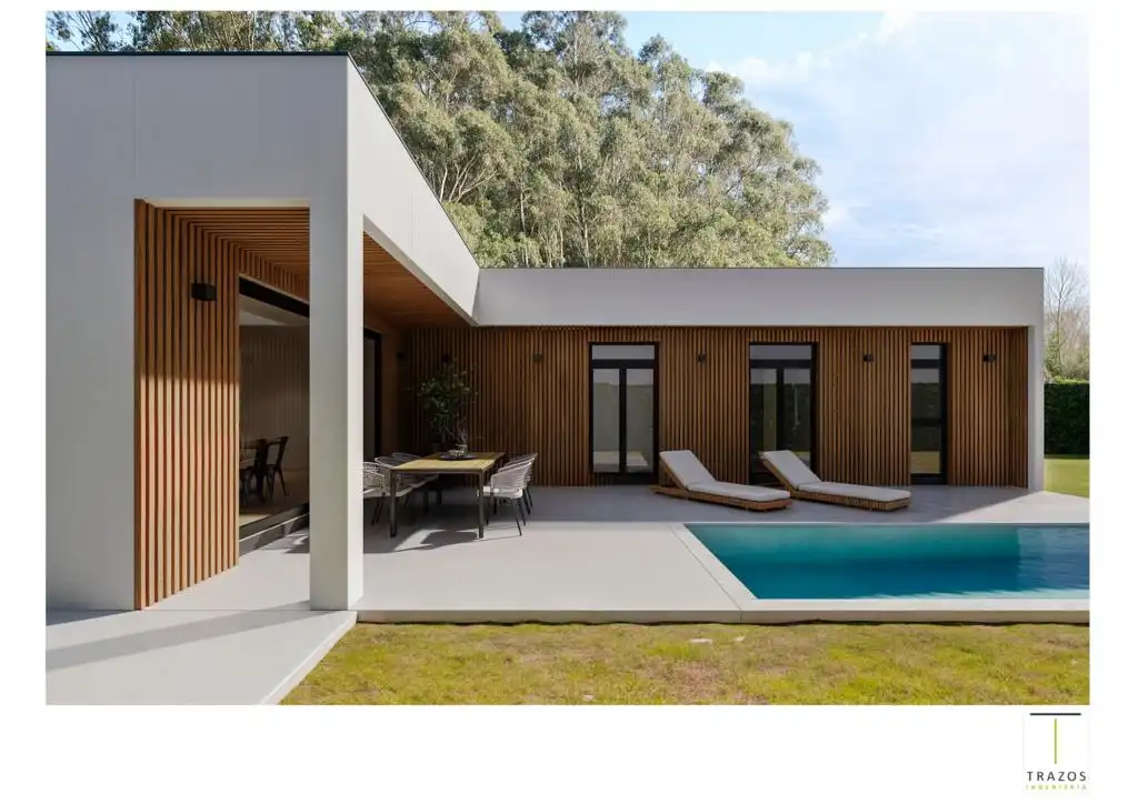 Terrassa de Casa o xalet en venda en Boiro amb Jardí privat i Piscina