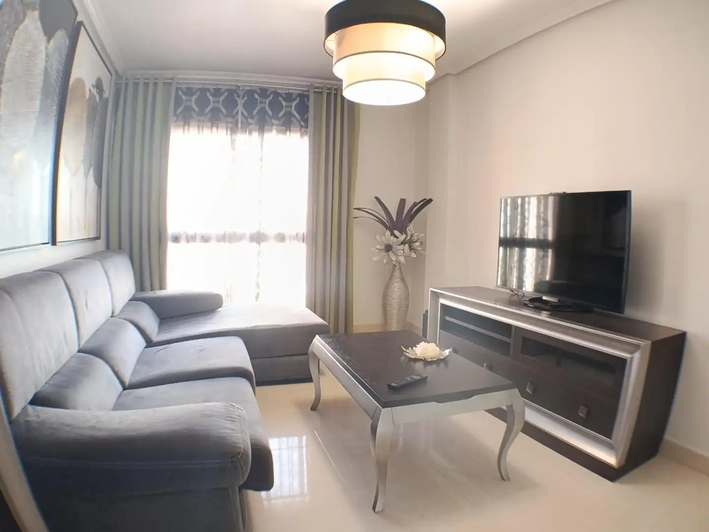 Living room of Flat for sale in Lorca  with Air Conditioner, Heating and Storage room