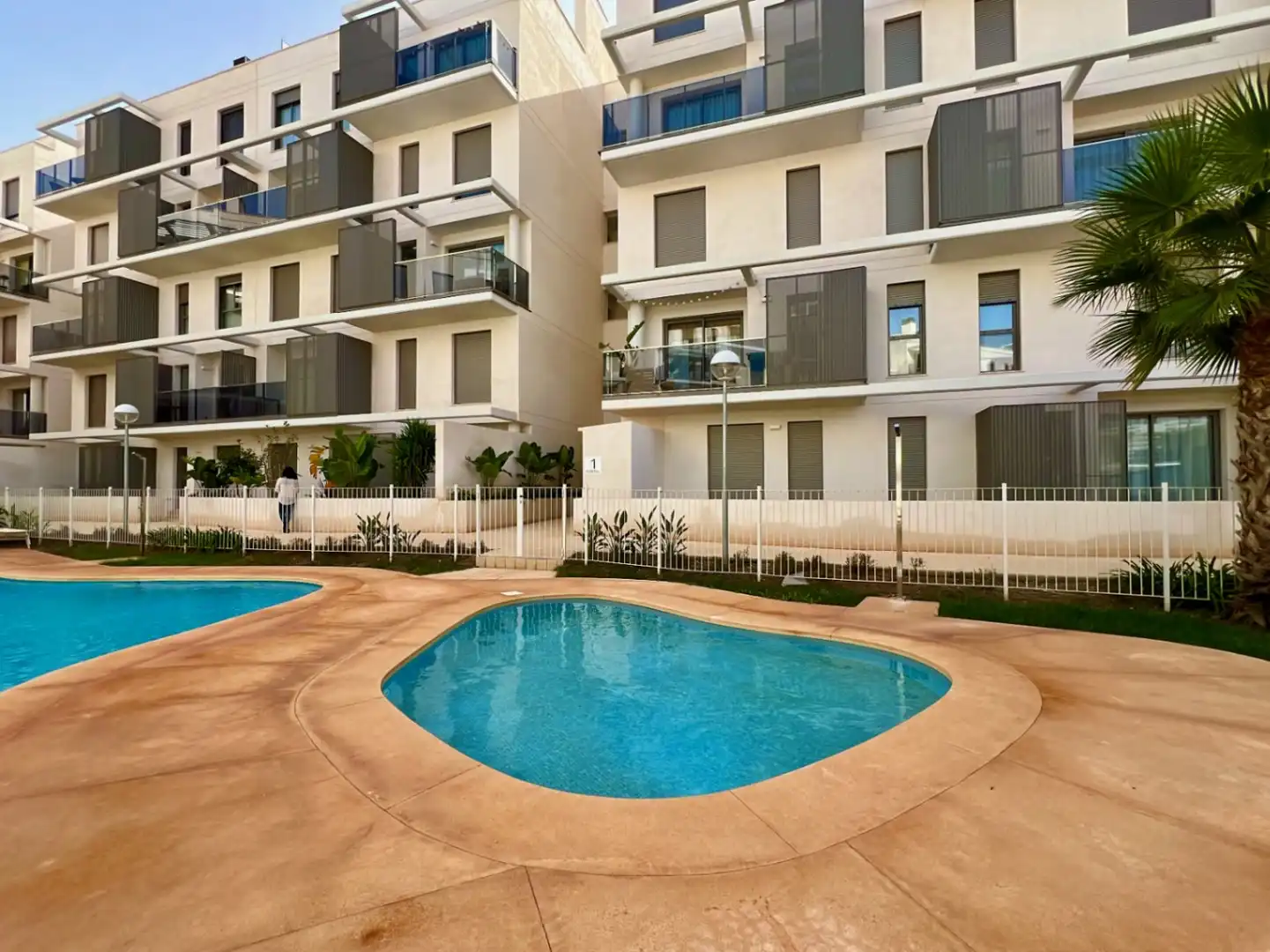 Swimming pool of Attic for sale in Dénia  with Air Conditioner, Heating and Private garden