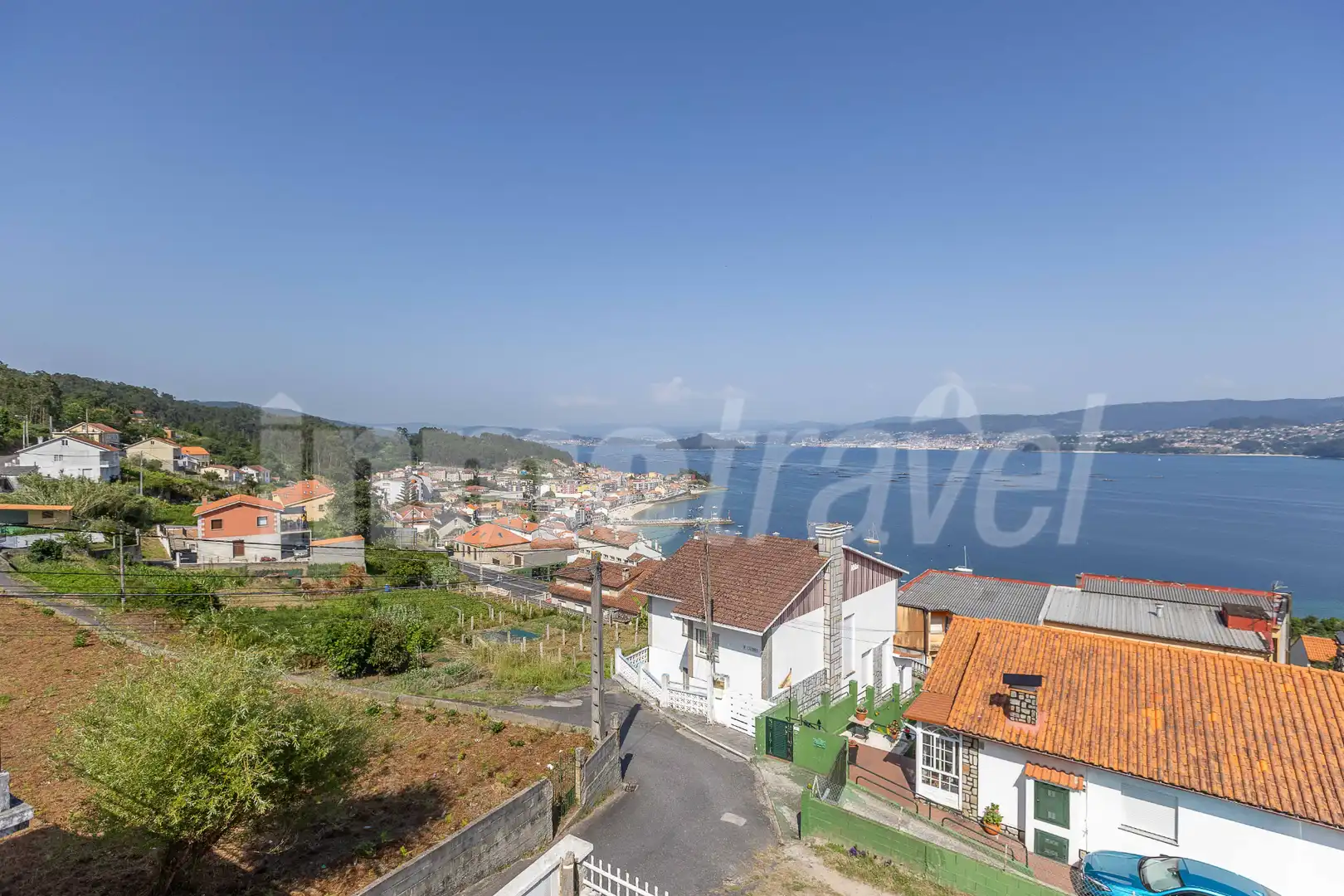Vista exterior de Casa o chalet en venta en Sanxenxo con Calefacción, Jardín privado y Terraza