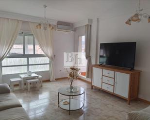 Living room of Flat for sale in Málaga Capital  with Air Conditioner, Terrace and Storage room