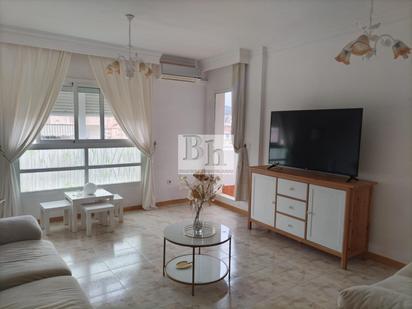 Living room of Flat for sale in Málaga Capital  with Air Conditioner, Terrace and Storage room