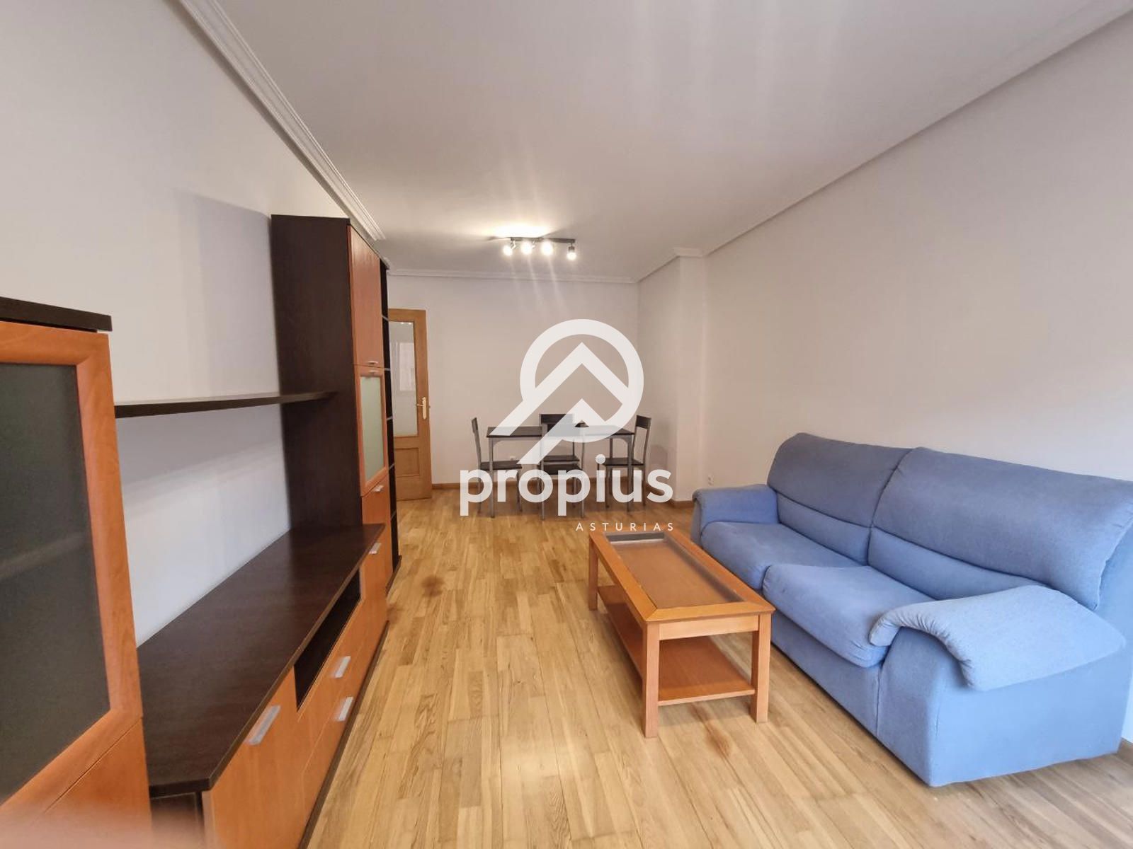 Sala de estar de Piso en venta en Oviedo  con Calefacción y Amueblado