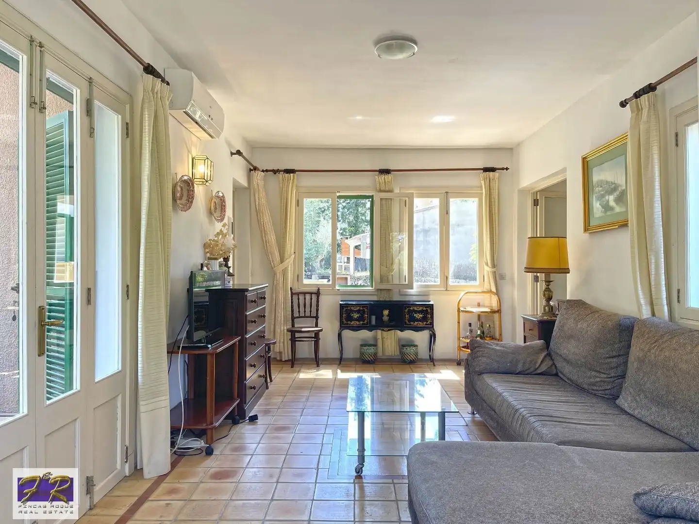Sala d'estar de Casa o xalet en venda en Alcúdia amb Calefacció, Terrassa i Forn
